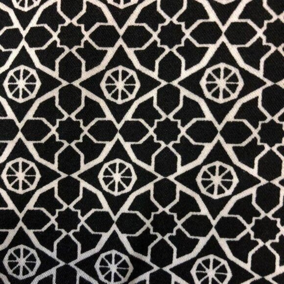 Catherines Skirt Womens 2X NEW Black Patterned Lightweight - Picture 5 of 12